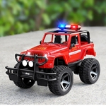 Double-E550-1-12-grand-camion-RC-JEEP-jouet-de-Police-voiture-radiocommand-e-machine-lectrique