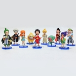 Figurine-de-dessin-anim-Luffy-Sanji-Nami-Zoro-Chopper-Frank-Robin-en-PVC-10-pi-ces