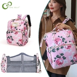 Sac-dos-fleurs-pliable-pour-maman-lit-de-berceau-l-ger-et-Portable-grande-capacit-sac