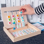 GYH-jouet-ducatif-Montessori-en-bois-pour-enfants-jeu-de-correspondance-des-couleurs-Double-face-entra