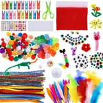 Fournitures-d-artisanat-tout-en-un-pour-enfants-bricolage-cole-d-artisanat-maternelle-maison-ensemble-de