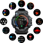 Montre-connect-e-ATTACK-pour-hommes-cran-tactile-IPS-de-1-28-pouces-moniteur-d-activit