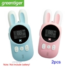 Mini-talkie-walkie-pour-enfants-2-pi-ces-metteur-r-cepteur-portable-port-e-de-3KM