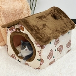 Niche-d-hiver-pliable-pour-chat-et-chien-niche-de-couchage-niche-amovible-canap-chaud-ferm