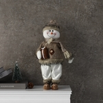 Poup-es-de-no-l-debout-de-Style-rustique-bonhomme-de-neige-d-coration-d-arbre