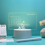 Panneau-de-notes-de-calendrier-lumineux-en-acrylique-petite-lampe-de-Table-transparente-et-effa-able