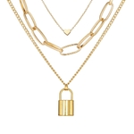 Collier-minimaliste-en-alliage-la-mode-pour-femmes-pendentif-Simple-en-forme-de-c-ur-multicouche