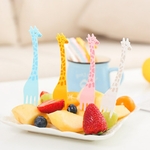 Fourchette-fruits-girafe-12-pi-ces-ensemble-de-vaisselle-en-plastique-pour-enfants-vaisselle-cr-ative