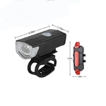 Ensemble-de-lumi-res-de-v-lo-LED-rechargeables-USB-phare-avant-et-arri-re-lampe