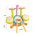 Ensemble-de-batterie-de-Jazz-pour-enfants-jouets-ducatifs-pour-b-b-s-Percussion-lectronique-cadeau