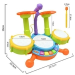 Ensemble-de-batterie-de-Jazz-pour-enfants-jouets-ducatifs-pour-b-b-s-Percussion-lectronique-cadeau