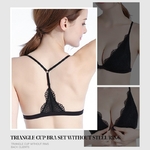 Ensemble-2-pi-ces-de-soutien-gorge-Push-Up-en-dentelle-pour-femme-sous-v-tements