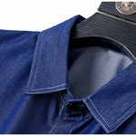 MLSHP-chemises-en-coton-manches-longues-pour-hommes-couleur-unie-une-poche-robe-d-contract-e