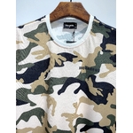 Dsquared2-t-shirt-col-ras-du-cou-pour-homme-ample-et-d-contract-imprim-camouflage-tendance