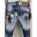 DSQUARED2-jean-lettres-pour-hommes-femmes-Streetwear-tendance-d-contract-Slim-coupe-droite-d-chir-feuille