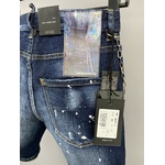 DSQUARED2-short-en-Denim-pour-Couple-d-chir-Slim-d-contract-la-mode-imprim-DSQ