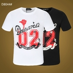 Dsquared2-t-shirt-manches-courtes-pour-hommes-et-femmes-100-coton-d-contract-tendance-Dsq2-impression