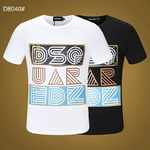 Dsquared2-T-Shirt-manches-courtes-pour-hommes-et-femmes-100-coton-d-contract-la-mode