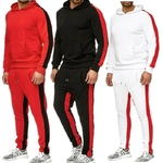 Costume-d-contract-pour-hommes-nouvelle-mode-printemps-automne-sweat-capuche-et-pantalon-de-sport-tenues