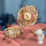 Robotime-horloge-murale-du-zodiaque-3D-Puzzle-en-bois-mod-le-bloc-de-construction-Kits-de