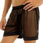 IEFiEL-Lingerie-Sexy-pour-hommes-culotte-Gay-look-mouill-Clubwear-Sissy-maille-transparente-cale-on-ample