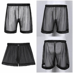 IEFiEL-Lingerie-Sexy-pour-hommes-culotte-Gay-look-mouill-Clubwear-Sissy-maille-transparente-cale-on-ample