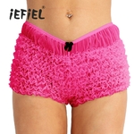 IEFiEL-short-en-dentelle-volants-avec-n-ud-culotte-Sexy-pour-Femme