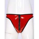 Lingerie-en-Latex-pour-hommes-sous-v-tements-en-cuir-verni-culotte-taille-basse-poche-bomb