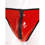 Lingerie-en-Latex-pour-hommes-sous-v-tements-en-cuir-verni-culotte-taille-basse-poche-bomb