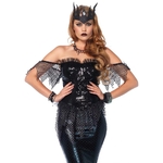 Robe-de-sir-ne-Sexy-pour-femmes-Costume-d-halloween-Cosplay-sc-ne-carnaval-f-te