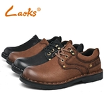 Laoks-chaussures-en-cuir-pour-hommes-classiques-d-contract-es-lacets-basses-de-travail-bout-rond