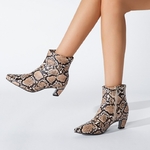 Bottines-bout-pointu-pour-femmes-chaussures-talons-hauts-motif-serpent-bottines-courtes-d-contract-es-grande