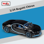 Maisto-mod-le-de-voiture-de-sport-en-alliage-de-Chiron-1-24-jouet-en-m