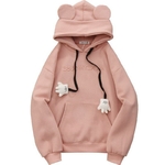 Sweat-capuche-avec-oreilles-d-ours-pour-femme-sweat-shirt-cor-en-d-contract-ample-Harajuku