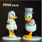 Figurines-de-dessin-anim-Disney-Donald-Duck-Daisy-Duck-2-pi-ces-ensemble-poup-e-de