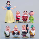 Lot-de-8-figurines-de-princesse-Disney-en-PVC-jouet-d-action-mod-le-blanche-neige