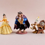 Figurine-de-dessin-anim-la-belle-et-la-b-te-puce-lumineuse-jouet-Collection-princesse-Disney