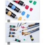 Ensemble-de-peinture-acrylique-12Ml-12-24-couleurs-pour-toile-bois-argile-tissu-Nail-Art-artisanat