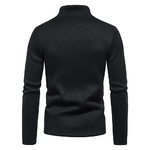 Polo-manches-longues-en-tricot-pour-homme-pull-classique-et-d-contract-col-semi-ouvert-couleur