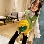 Sac-dos-de-dessin-anim-dinosaure-pour-enfants-avec-harnais-Design-doux-et-adorable-Durable-l