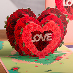 Cartes-de-saint-valentin-Pop-Up-pour-anniversaire-saint-valentin-3D-Rose-c-ur-d-amour
