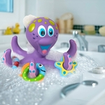 Enfants-douche-bain-jouets-mignon-canard-roue-eau-dauphin-jouets-b-b-robinet-de-bain-eau