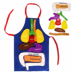 Jouets-ducatifs-Montessori-pour-enfants-tablier-assorti-en-tissu-pour-l-apprentissage-du-corps-humain