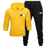 Ensemble-de-Sport-pour-hommes-nouvelle-collection-automne-et-hiver-2020-sweat-capuche-pantalon-BMW-combinaisons