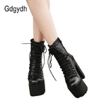 Gdgydh-Bottines-en-cuir-pour-femme-style-motarde-chaussures-talons-hauts-avec-boucle-en-m-tal