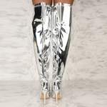 Bottes-Punk-talons-hauts-et-fins-pour-femmes-bottes-longues-plateforme-miroir-bout-pointu-au-dessus