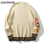 GONTHWID-pull-en-tricot-manches-Van-Gogh-pour-homme-pull-col-ras-du-cou-avec-broderie