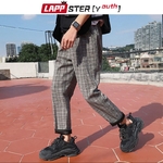 LAPPSTER-jeunesse-Streetwear-noir-Plaid-pantalon-hommes-Joggers-2020-hommes-droite-Harem-pantalon-hommes-cor-en