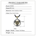 Collier-Vintage-Viking-en-acier-inoxydable-pour-hommes-pendentif-avec-n-ud-Odin-celtique-Punk-bijoux