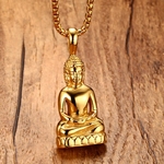 Collier-pendentif-bouddha-pour-homme-amulette-Bodhisattva-Talisman-couleur-or-en-acier-inoxydable-bijoux-la-mode